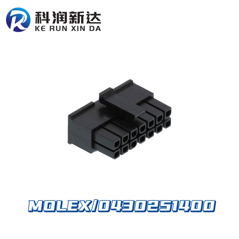 MOLEX 0430251400 Rectangular connector housing 3.00mm pitch