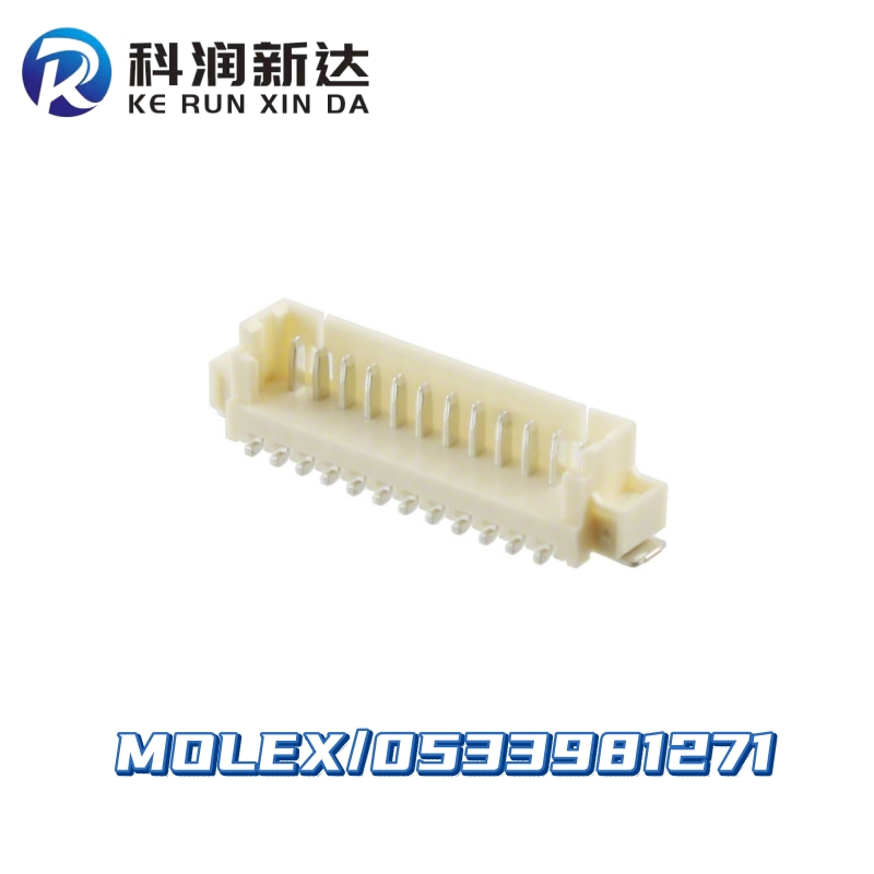 MOLEX 0533981271 FPC header connectors male pins