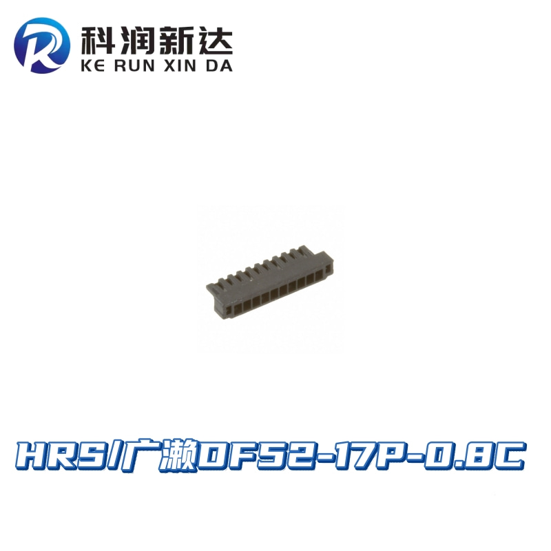 DF52-17P-0.8C HIROSE HRS/Hirose connectors Original stock Splice terminals