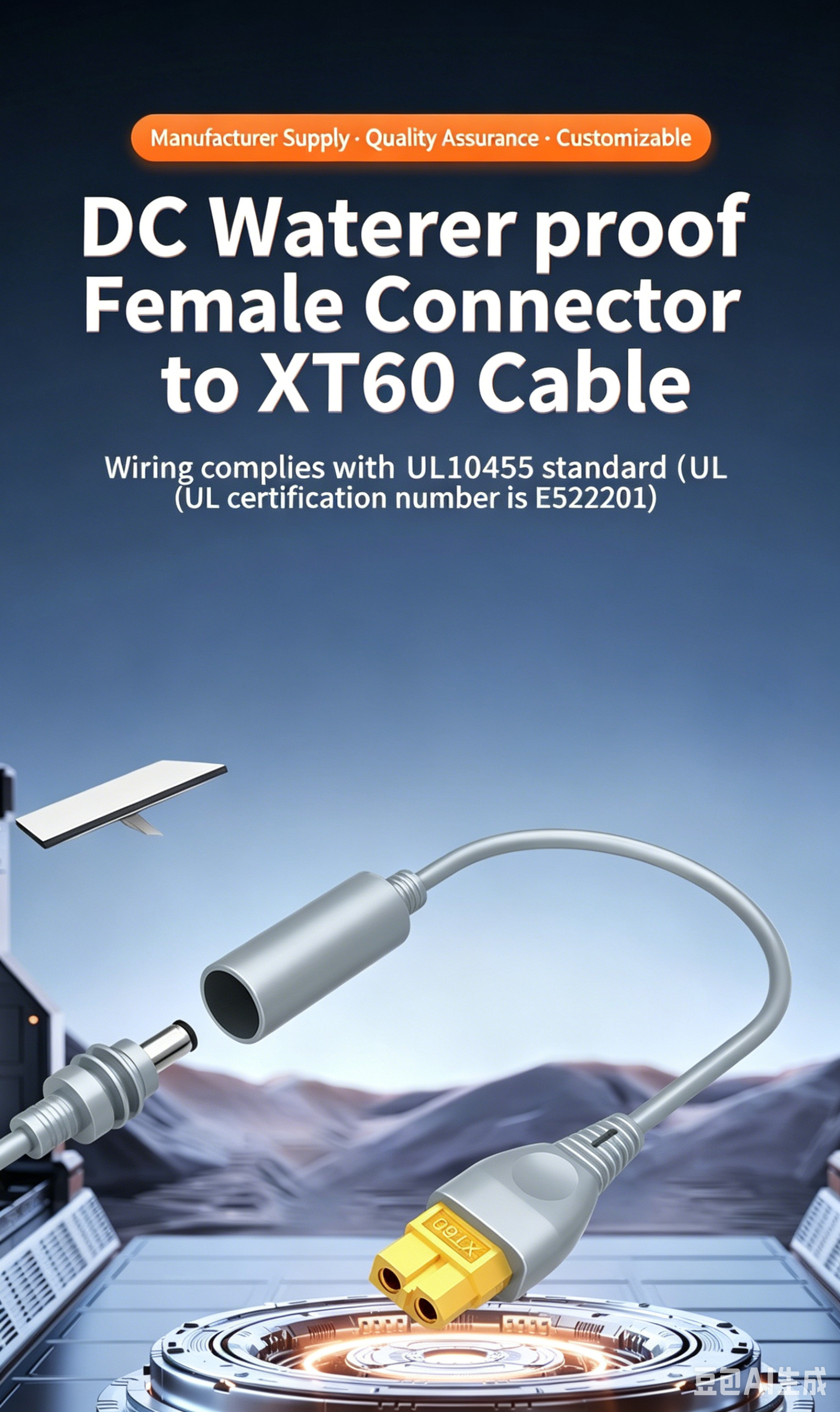 Type-C to DC Starlink PVC Power Cable.png